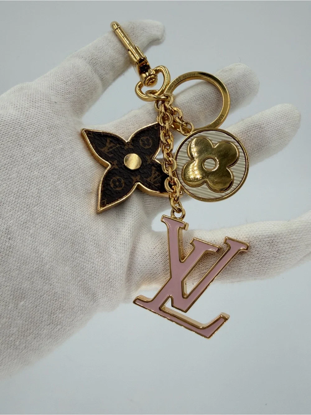 Authentic Louis Vuitton Spring Street Bag Charm w/Box and Authenticate First COA